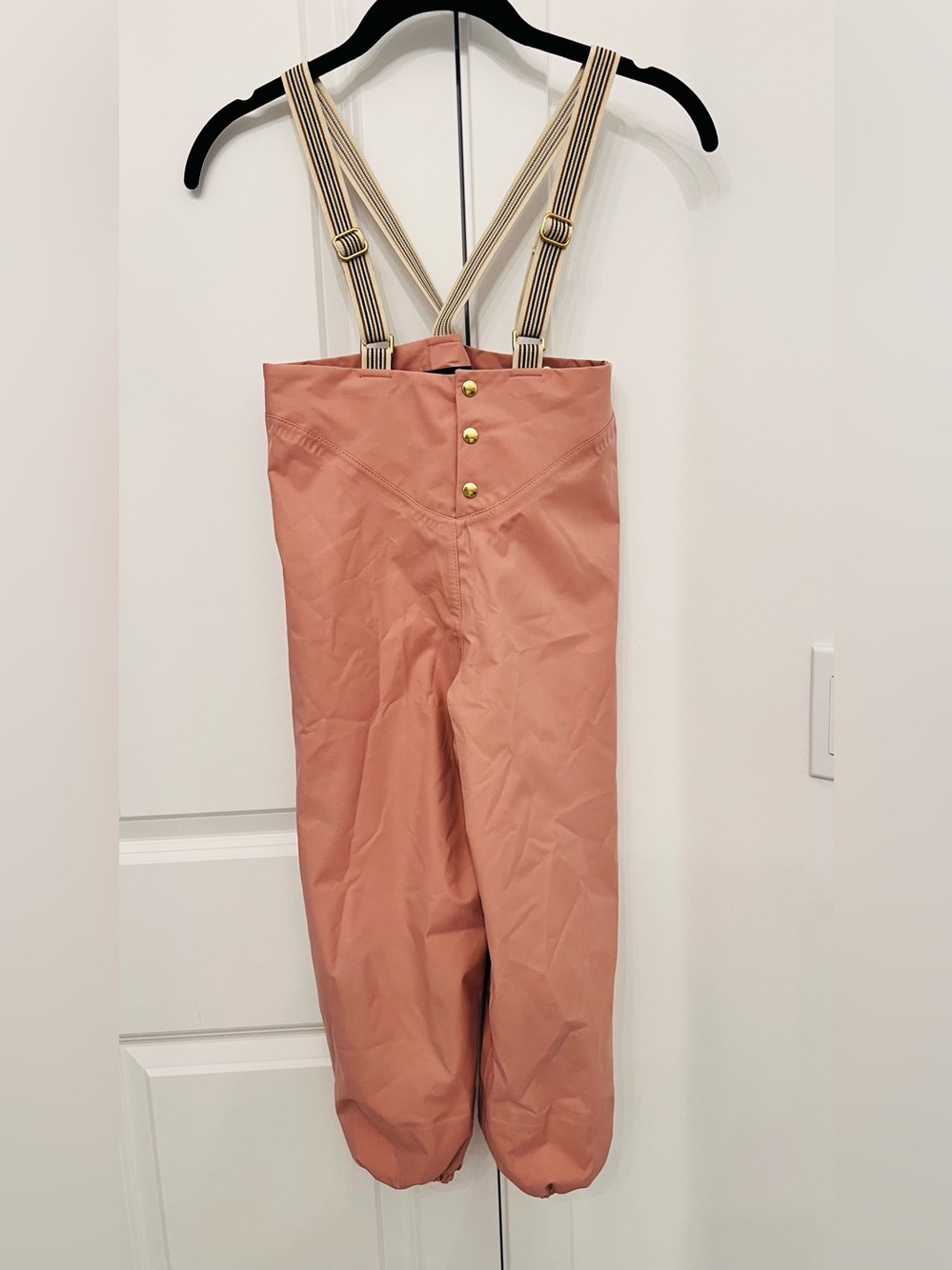 Girls Fairechild Rain Pants in Pink Size 4-6